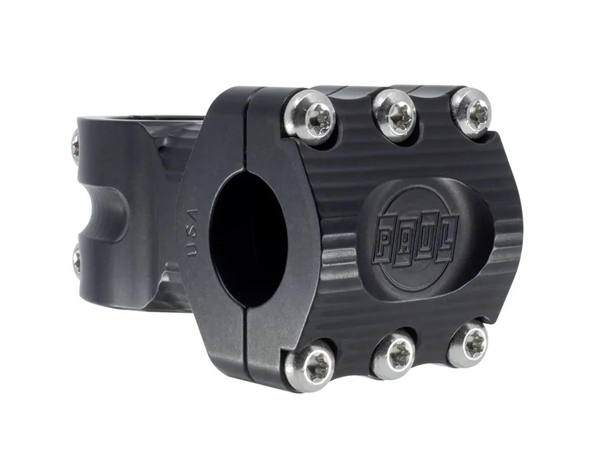Paul Components 7/8" Boxcar Stem (Black) (22.2mm) (50mm) (0°)